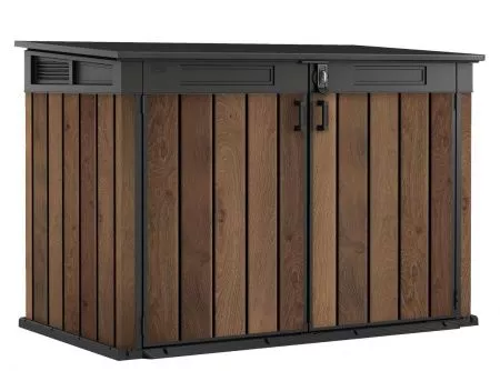 Уличный шкаф Horizontal Shed 2020 л. темно-коричневый