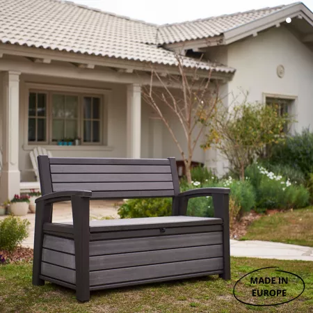 Скамья - сундук Хадсон (Hudson storage bench) 227 л. коричневый