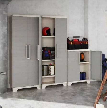 Шкаф Linear Wood Tall cabinet бежевый