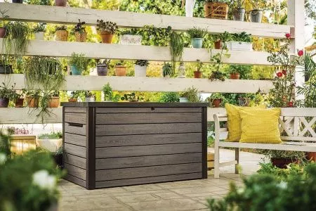 Сундук Деко 870л (Deco deck 870 L Ashwood) светло-коричневый