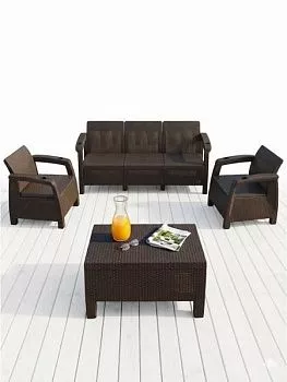 Комплект мебели Wiilla 3 Set коричневый