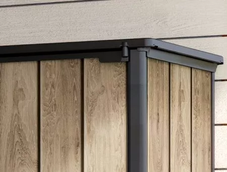 Шкаф Vertical Shed 1400 L светло-коричневый