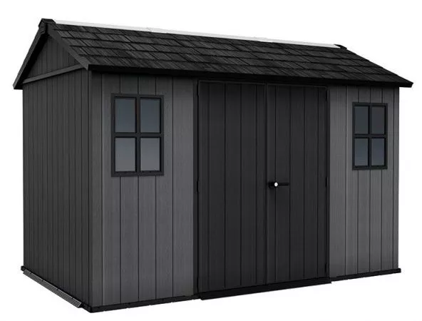 Сарай "Ньютон Плюс 11х7,5" (размеры 350 х 230 (wide) или 230 х 350 см), серый (Newton Plus)